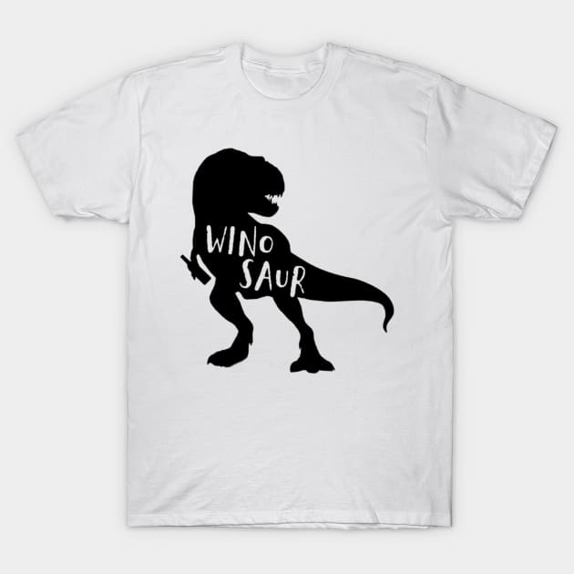 Wino Saur T-Shirt by chrissyloo